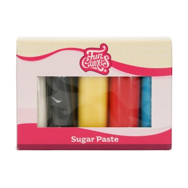 WONDER PASTE Pasta di zucchero da copertura colori vari 1kg - LAPED (gialla)