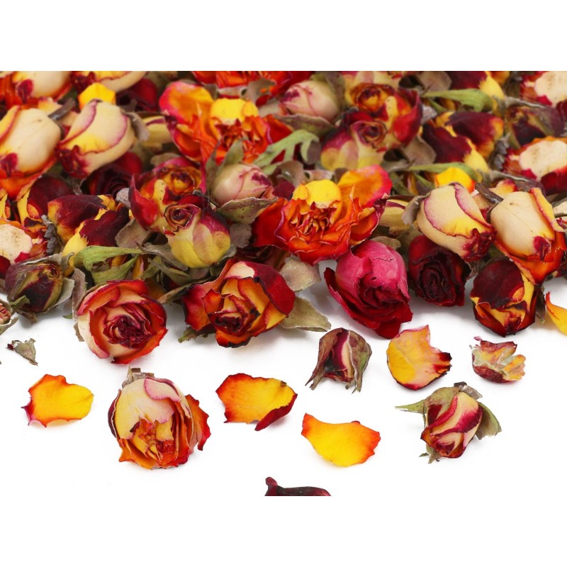 Fiori Eduli Essiccati - ROSE ROSSE petali
